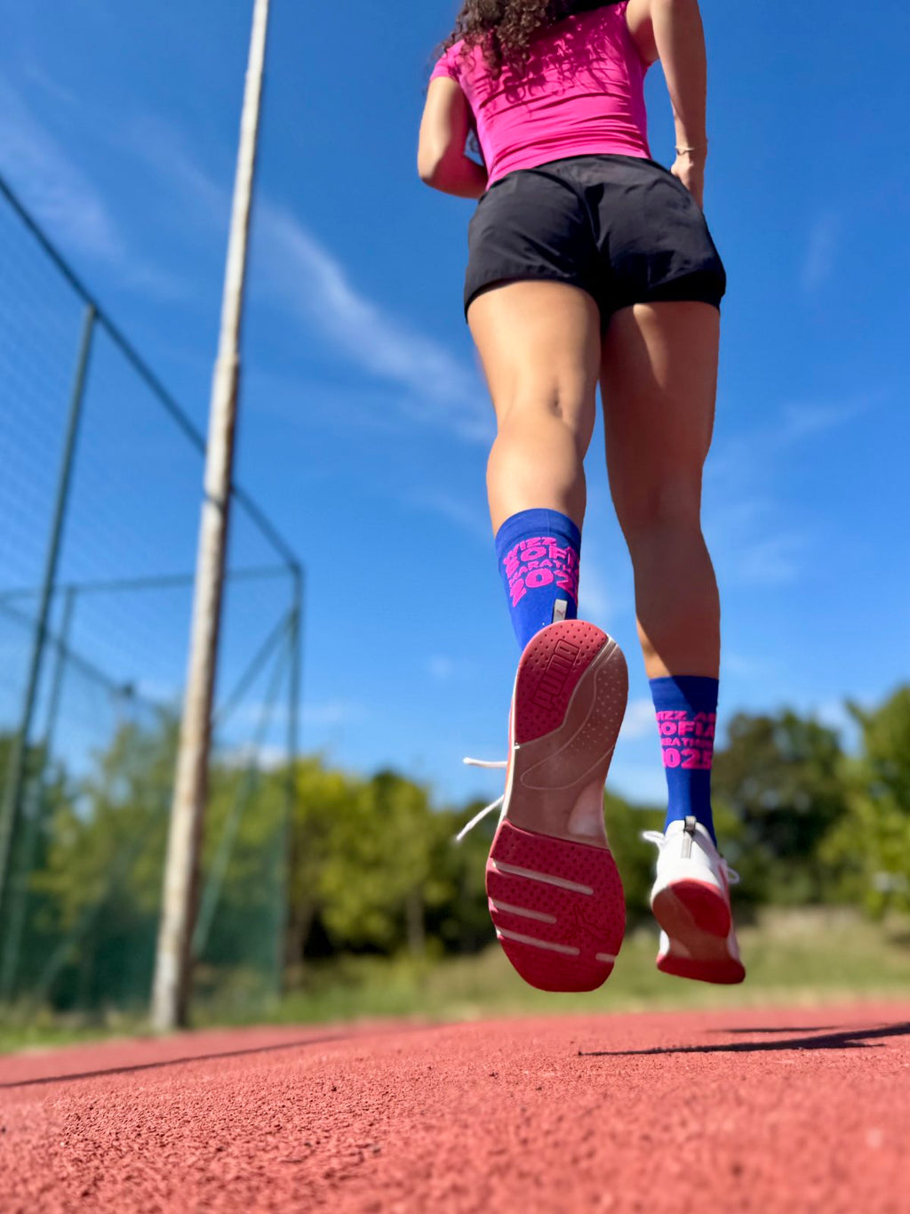 ЧОРАПИ ЗА БЯГАНЕ - Sofia marathon blue