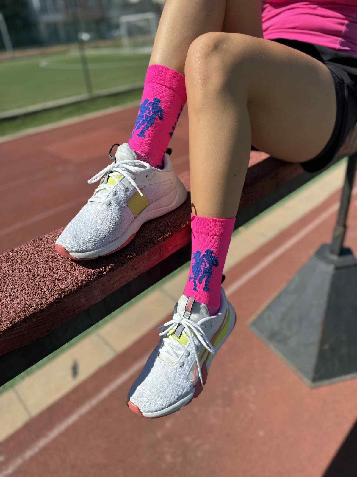 Running socks - Sofia marathon pink