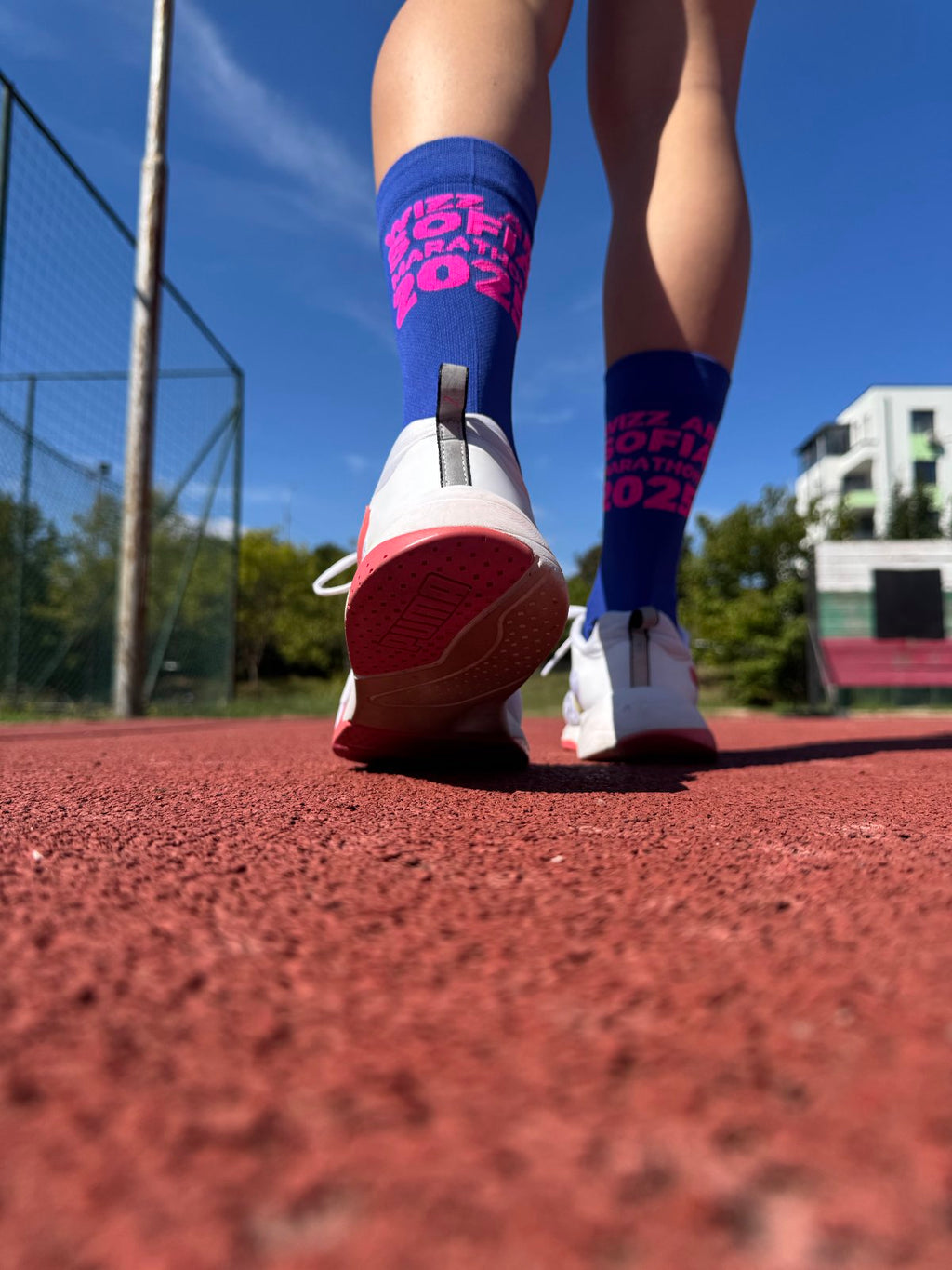 ЧОРАПИ ЗА БЯГАНЕ - Sofia marathon blue